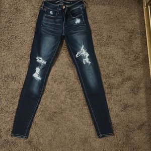 American Eagle Distressed Jeans size 4